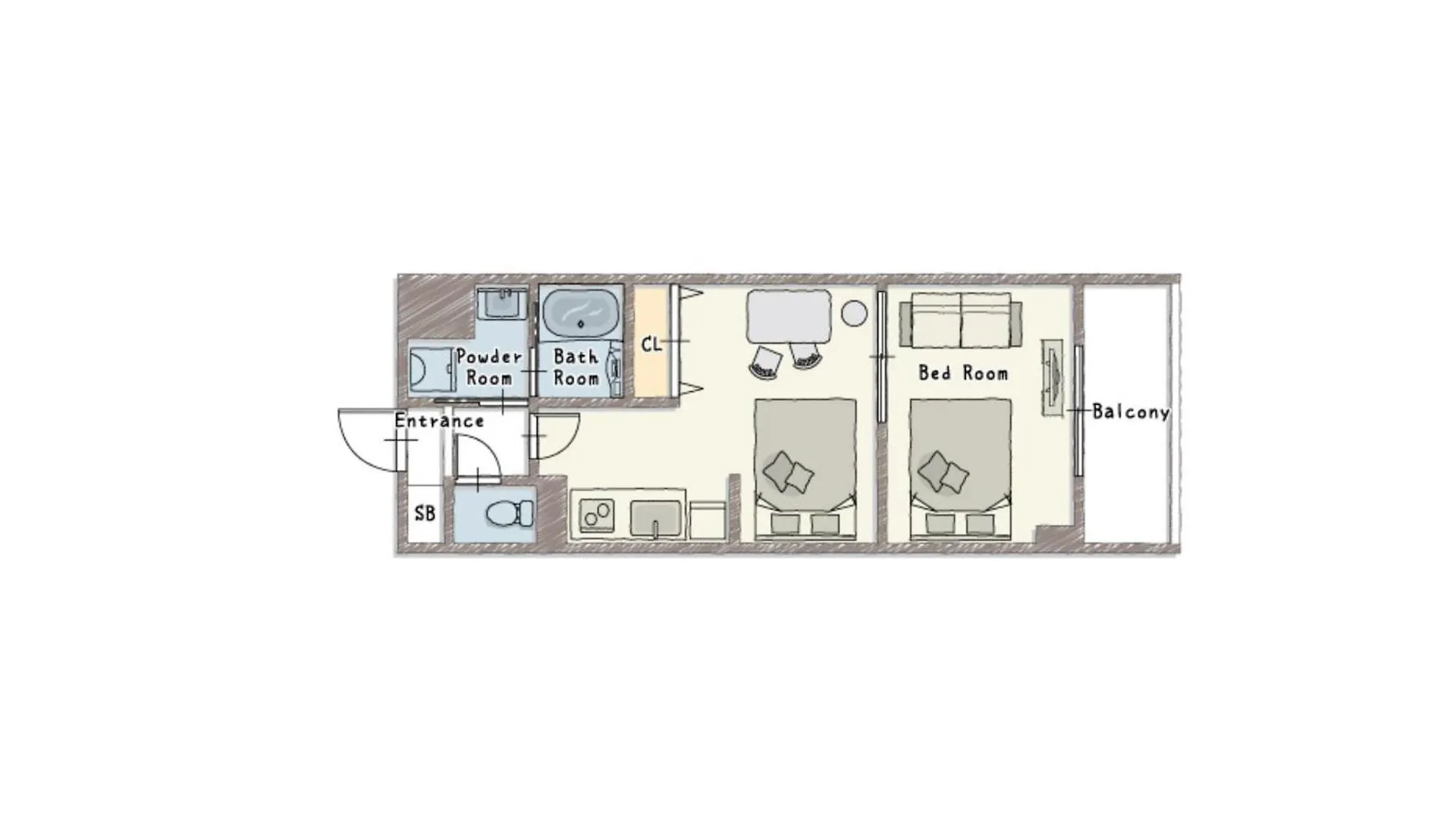 Bon Condo Namba Nipponbashi Osaka Aparthotel
