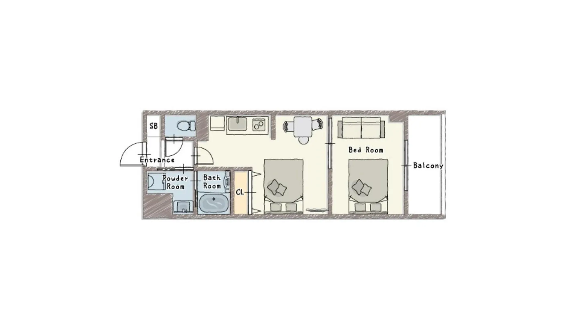 Bon Condo Namba Nipponbashi Osaka 3*,  Japan